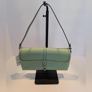 NWT Coach Leather Hampton Shoulder Bag- Pale Pistachio CP132